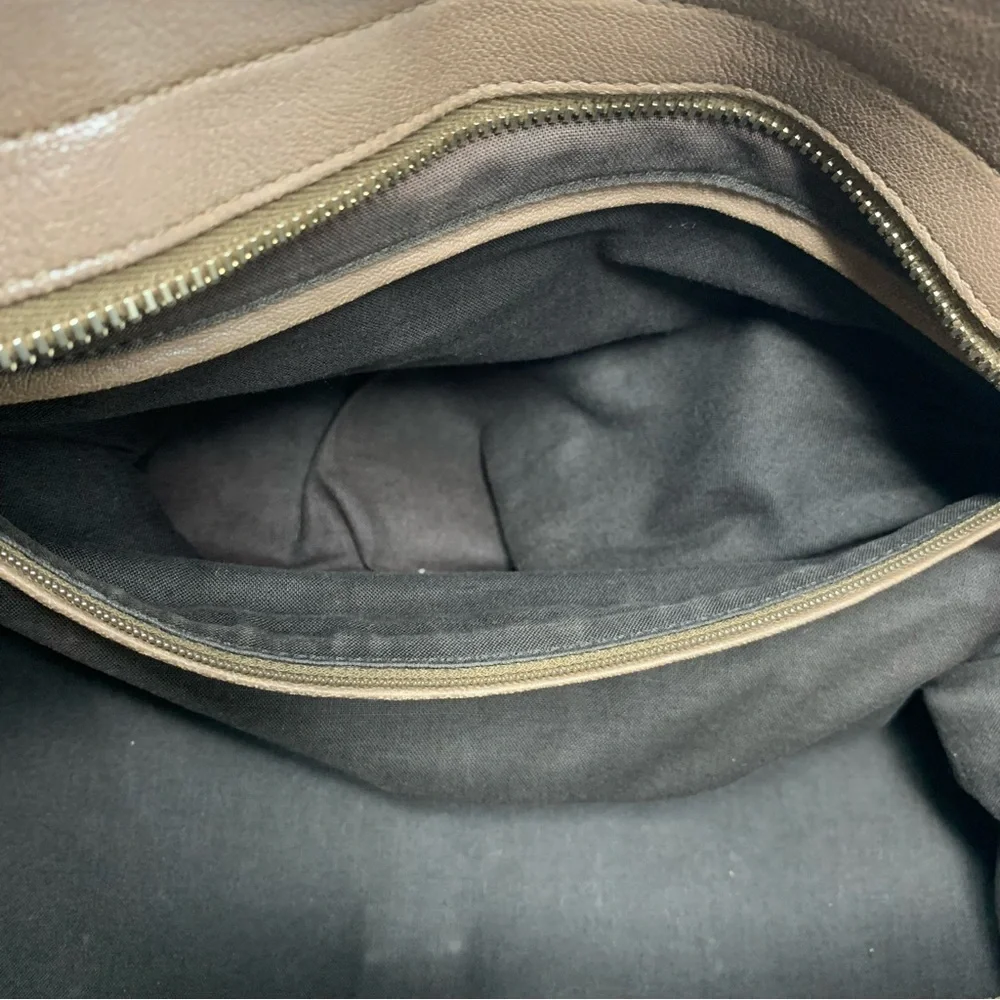 💯 AUTH YSL Saint Laurent Cabas Y Leather Tote - Picture 9 of 12